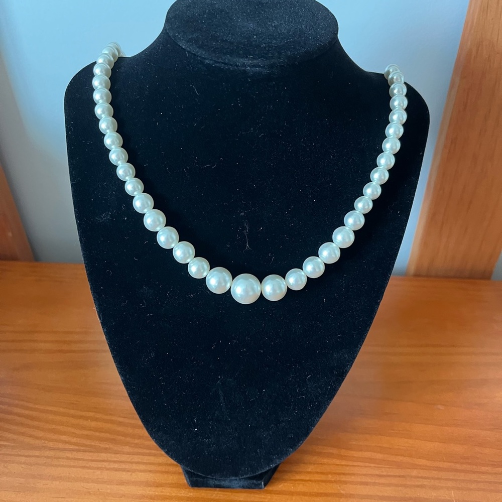 Faux Pearl Necklace